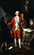 Francisco de Goya Portrait of Jose Monino, 1st Count of Floridablanca and Francisco de Goya Sweden oil painting artist